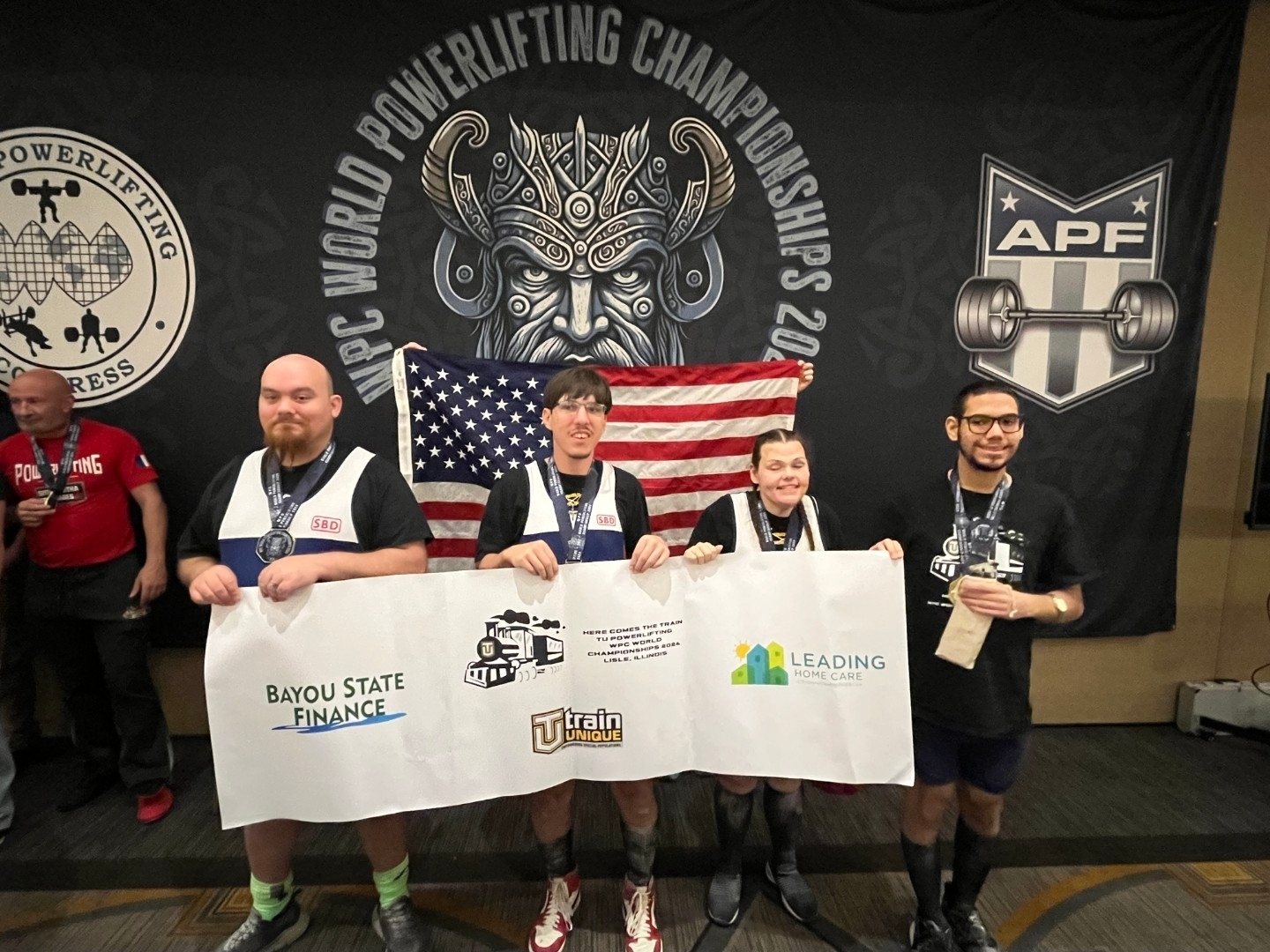 The Train Unique team at the WPC World Championships